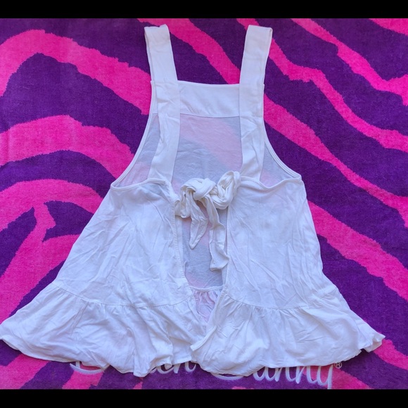 Wildfox Cat Pocket Little Apron 🐱 Tank Small - Picture 5 of 8